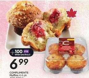 COMPLIMENTS Muffins