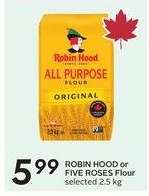 ROBIN HOOD or FIVE ROSES FLOUR