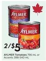 AYLMER TOMATOES