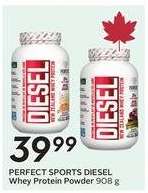 PERFECT SPORTS DIESEL Whey Protein Powder