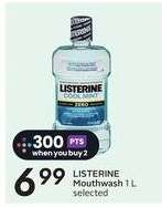 Listerine Mouthwash 1L