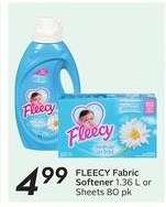 FLEECY FABRIC SOFTENER