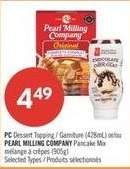 PC Dessert Topping / Pearl Milling Company Pancake Mix