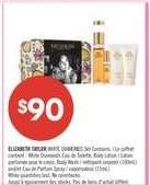 ELIZABETH TAYLOR WHITE DIAMONDS Set Cadeaux
