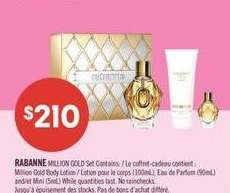 RABANNE MILLION GOLD Set