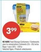 NO NAME FOOD STORAGE CONTAINERS