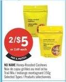 NO NAME Honey-Roasted Cashews