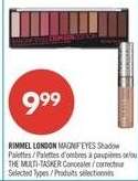 RIMMEL LONDON MAGNIF'EYES Shadow Palettes