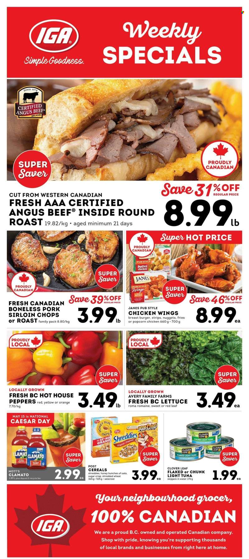 IGA Simple Goodness Flyer - May 09, 2025 - May 15, 2025.