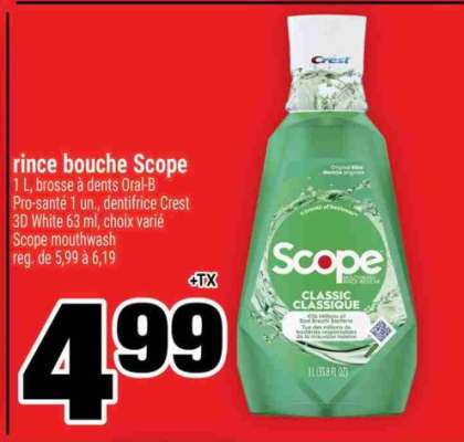 rince-bouche Scope