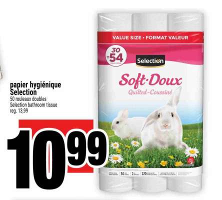 PAPIER HYGIÉNIQUE SELECTION