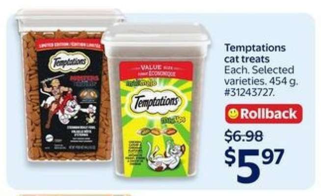 TEMPTATIONS CAT TREATS