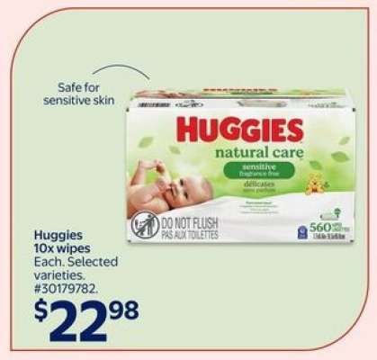 Huggies 10x Wipes