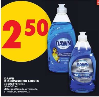 Dawn Dishwashing Liquid