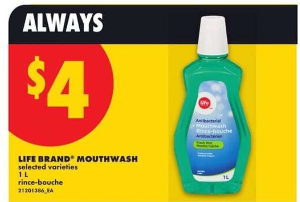 LIFE BRAND® MOUTHWASH