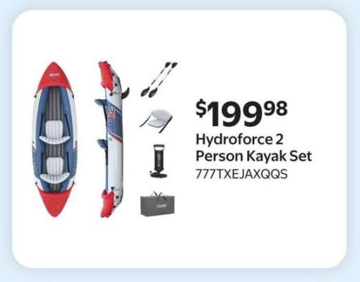 Hydroforce 2 Person Kayak Set