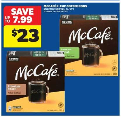 McCafé K-Cup Coffee Pods