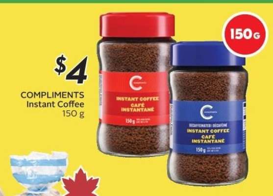 COMPLIMENTS Instant Coffee