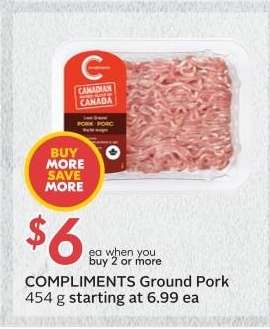 COMPLIMENTS Ground Pork