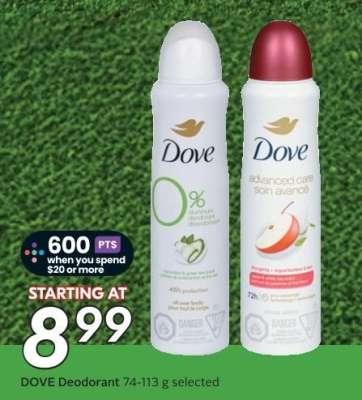 Dove Deodorant