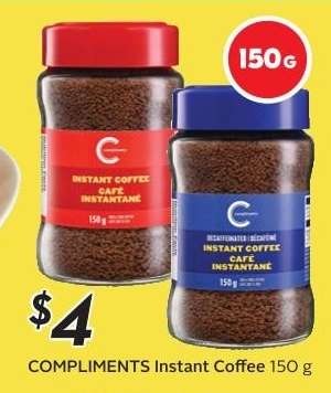 COMPLIMENTS Instant Coffee 150 g