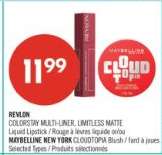 REVLON COLORSTAY MULTI-LINER, LIMITLESS MATTE Liquid Lipstick