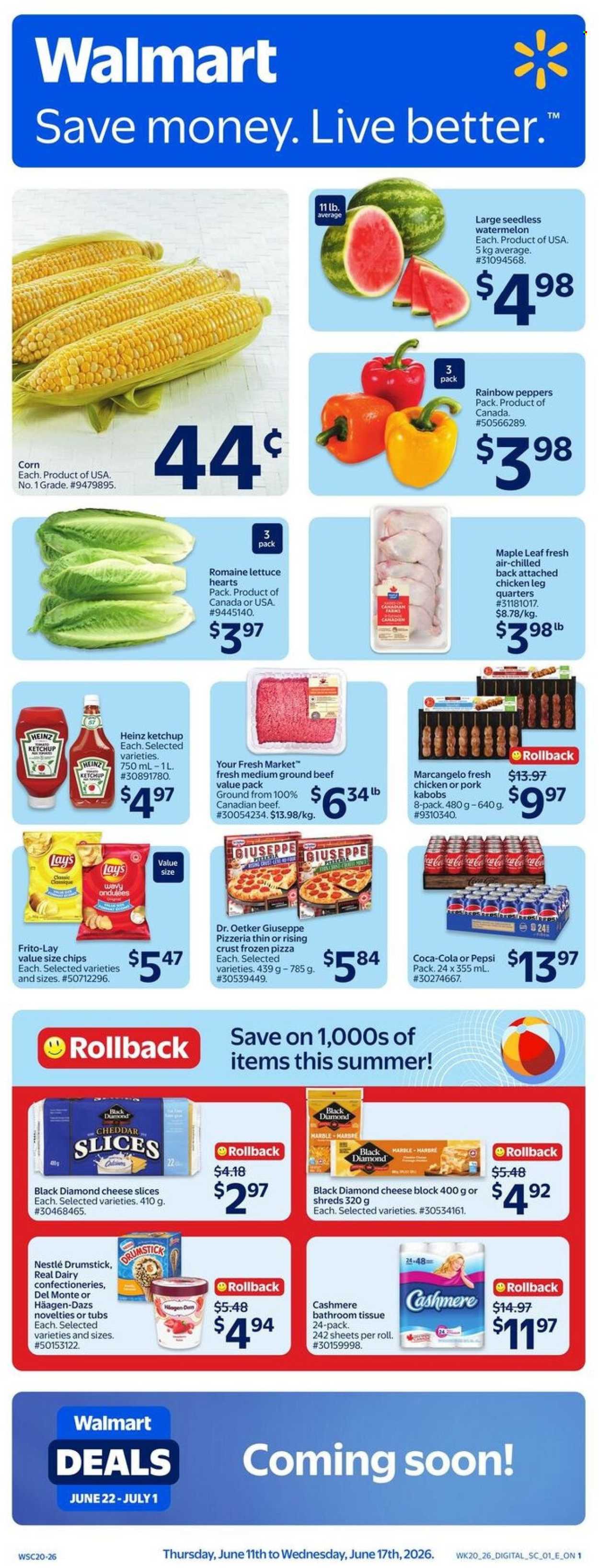 Walmart flyer - June 11, 2026 - June 17, 2026. Page 1