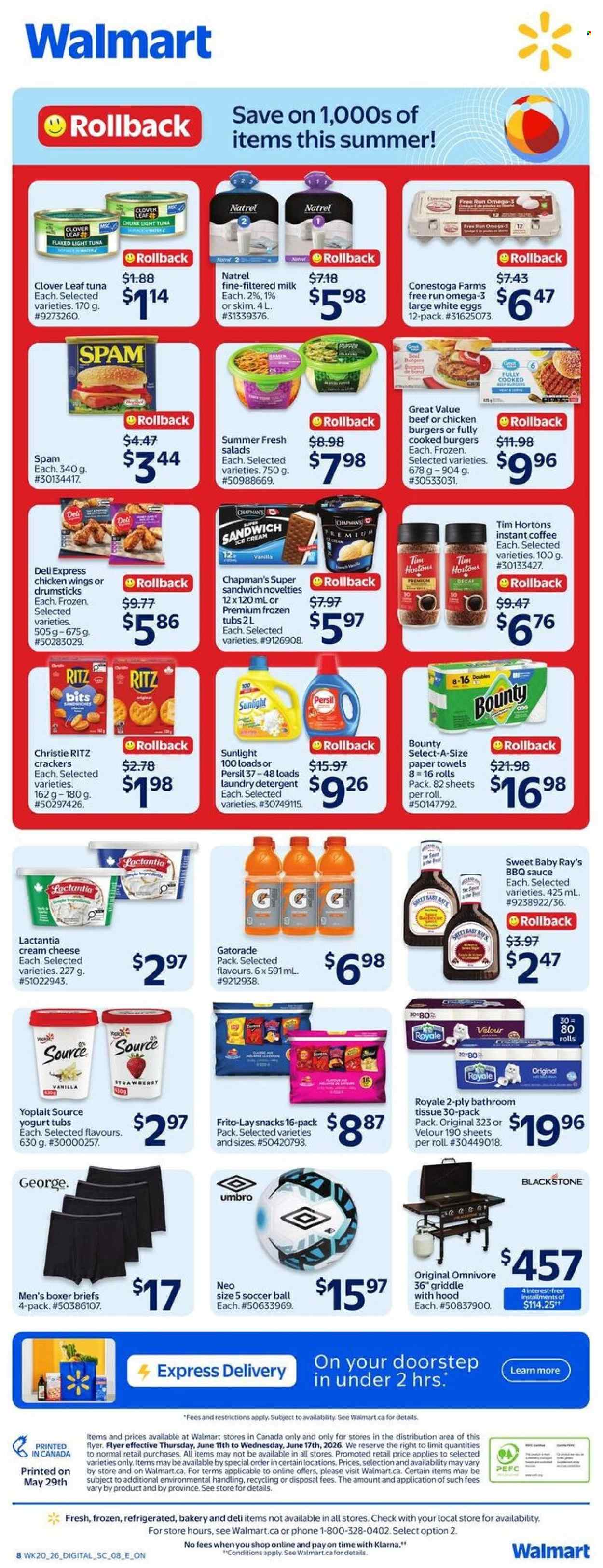 Walmart flyer - June 11, 2026 - June 17, 2026. Page 2