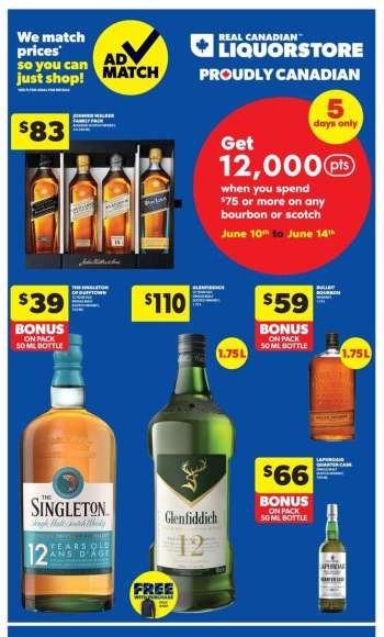 Real Canadian Liquorstore Flyer - June 10, 2026 - June 14, 2026.