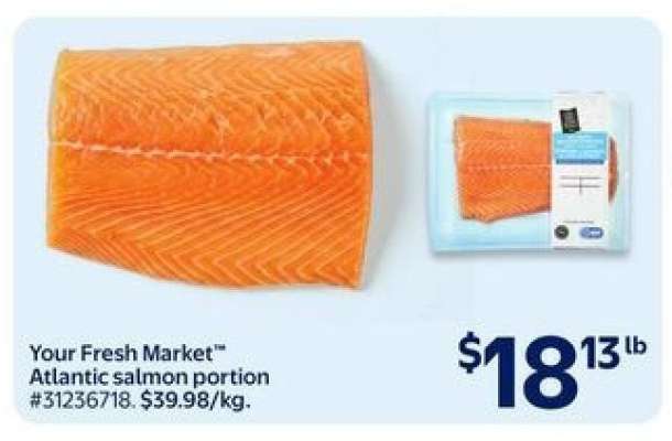 Your Fresh Market™ Atlantic salmon portion