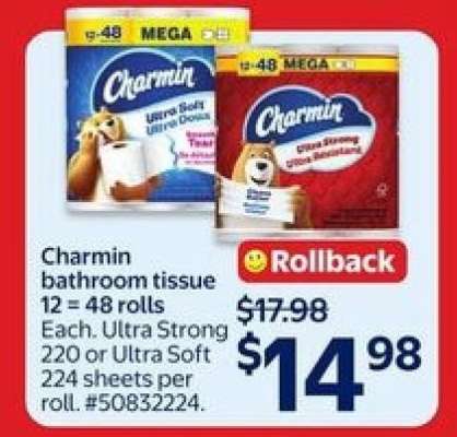 Charmin Bathroom Tissue