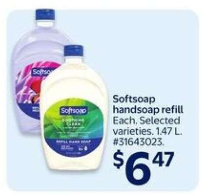 Softsoap Handsoap Refill