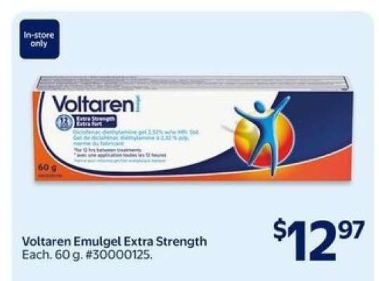 Voltaren Emulgel Extra Strength