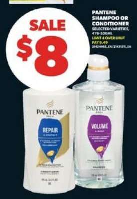 PANTENE SHAMPOO OR CONDITIONER