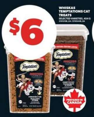 WHISKAS TEMPTATIONS CAT TREATS
