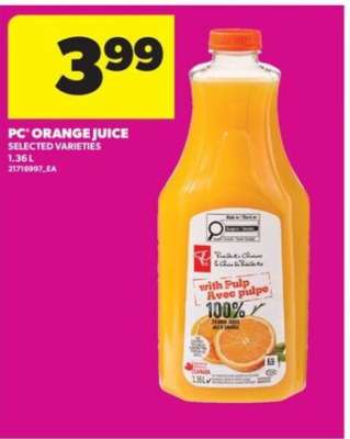 PC Orange Juice