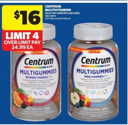 Centrum Multivitamins