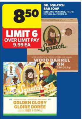 Dr. Squatch Bar Soap