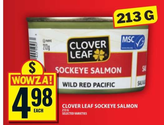 CLOVER LEAF SOCKEYE SALMON