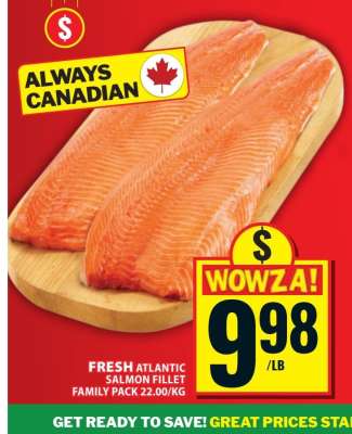 FRESH ATLANTIC SALMON FILLET