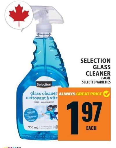 SELECTION GLASS CLEANER