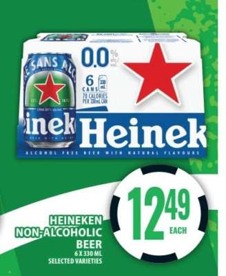 HEINEKEN Non-Alcoholic Beer