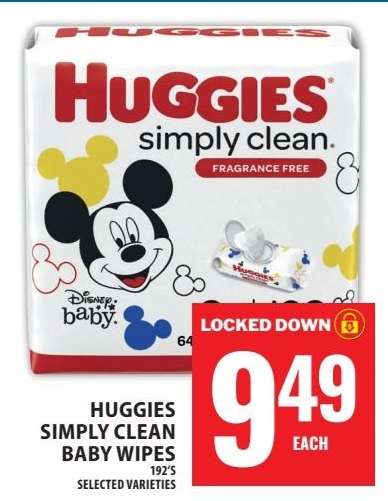 HUGGIES SIMPLY CLEAN BABY WIPES