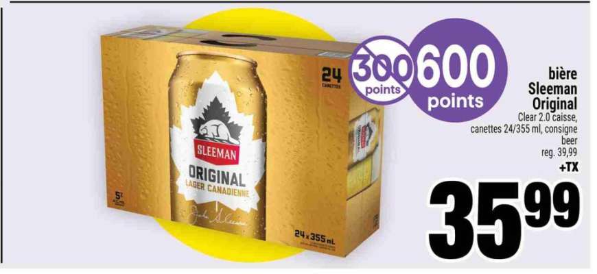 bière Sleeman Original