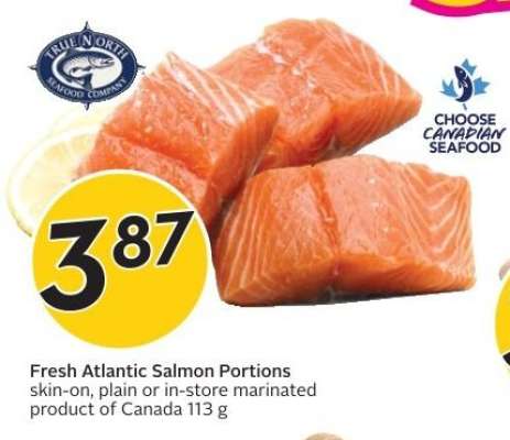 FRESH ATLANTIC SALMON PORTIONS