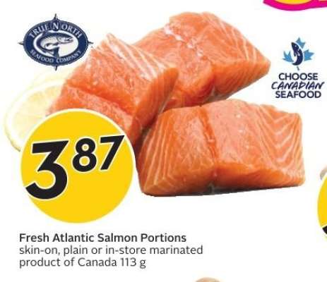 FRESH ATLANTIC SALMON PORTIONS