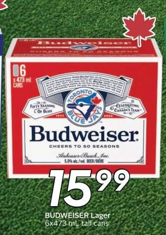 BUDWEISER Lager