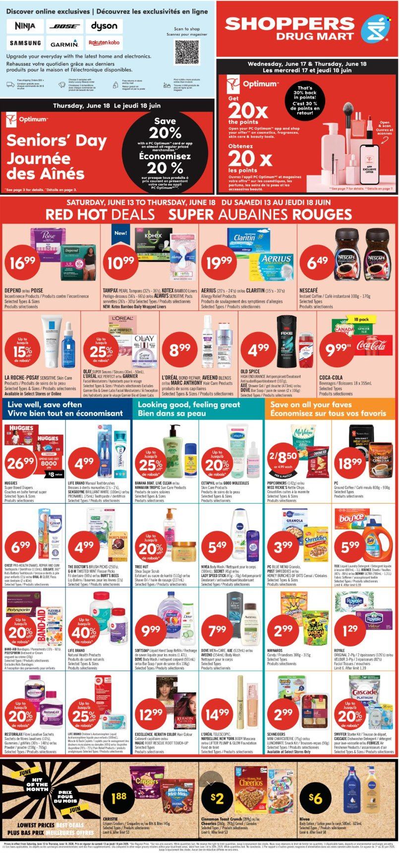 Shoppers Drug Mart flyer - June 13, 2026 - June 18, 2026. Page 1