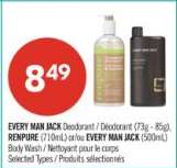 EVERY MAN JACK Deodorant / RENPURE or EVERY MAN JACK Body Wash