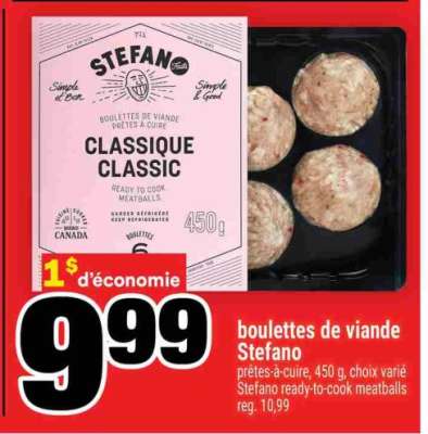 boulettes de viande Stefano